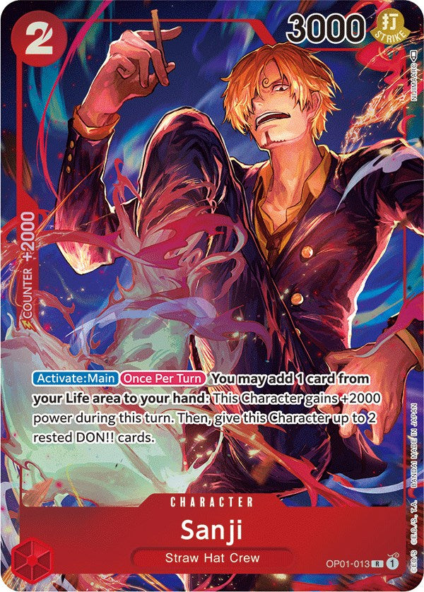 Sanji (OP01-013) (Parallel) [Romance Dawn]