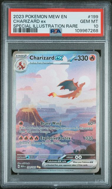 Charizard Ex (199) - 151 - PSA 10