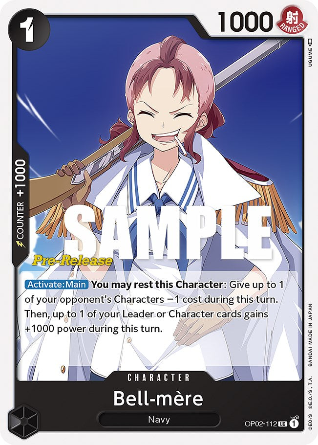 Bell-mere (OP02-112) [Paramount War Pre-Release Cards]