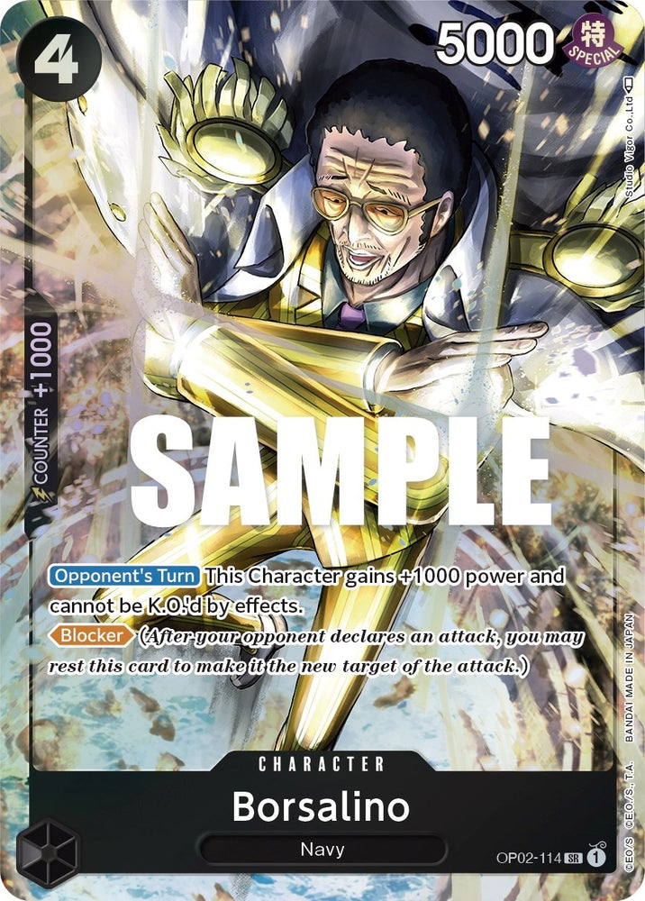 Borsalino (OP02-114) (Alternate Art) [Paramount War]