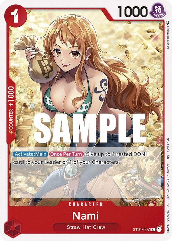 Nami (ST01-007) (Tournament Pack Vol. 3) [Participant] [One Piece Promotion Cards]