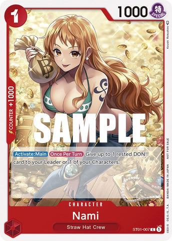 Nami (ST01-007) (Tournament Pack Vol. 3) [Participant] [One Piece Promotion Cards]
