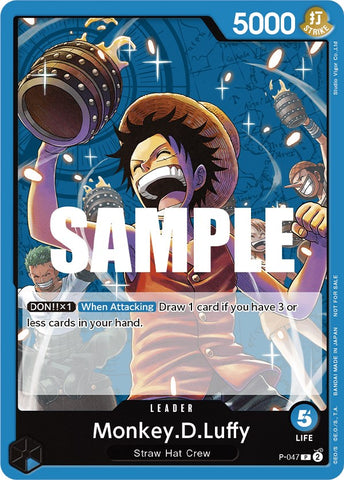 Monkey.D.Luffy (P-047) (Sealed Battle Kit Vol. 1) [One Piece Promotion Cards]