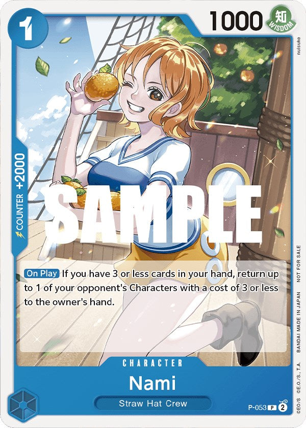 Nami (P-053) (Sealed Battle Kit Vol. 1) [One Piece Promotion Cards]