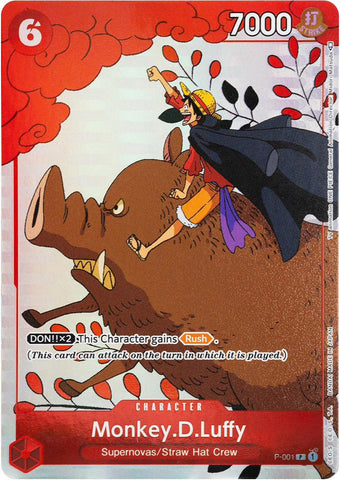 Monkey.D.Luffy (P-001) (Gift Collection 2023) [One Piece Promotion Cards]