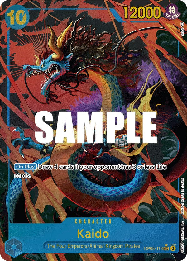 Kaido (OP05-118) (Alternate Art) [Awakening of the New Era]