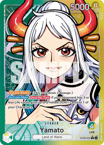 Yamato (OP06-022) (Alternate Art) [Wings of the Captain]