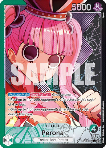 Perona (OP06-021) (Alternate Art) [Wings of the Captain]