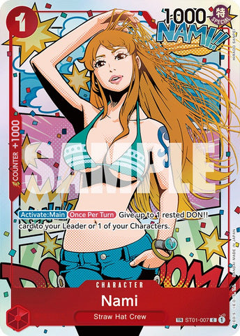 Nami (ST01-007) (Alternate Art) [Wings of the Captain]