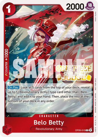 Belo Betty (OP05-015) (Judge Pack Vol. 3) [One Piece Promotion Cards]