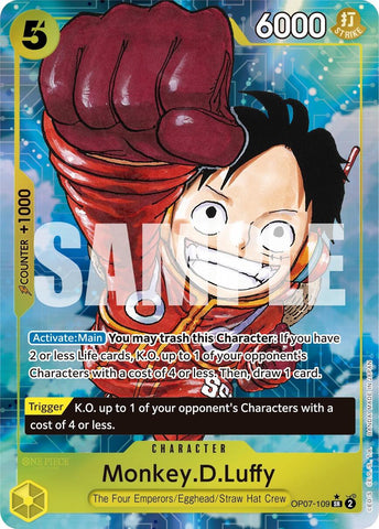 Monkey.D.Luffy (OP07-109) (Parallel) [500 Years in the Future]