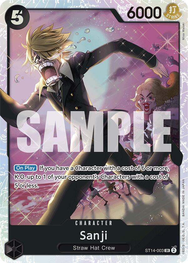 Sanji (ST14-003) [Starter Deck: 3D2Y]