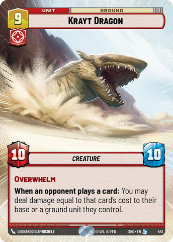 Krayt Dragon (441) (Hyperspace) (441) [Shadows of the Galaxy]