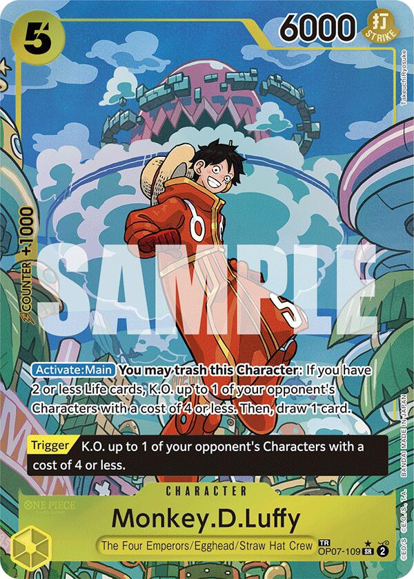 Monkey.D.Luffy (OP07-109) (SP) [Two Legends]