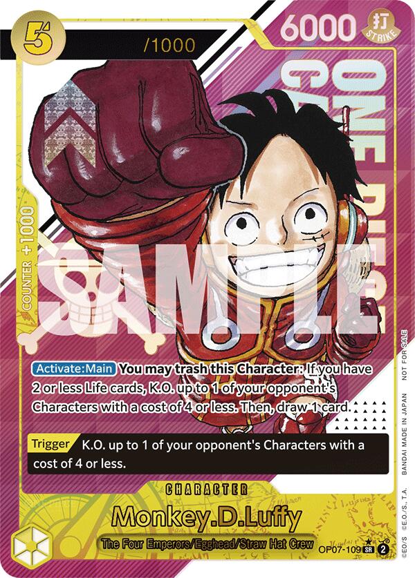 Monkey.D.Luffy (OP07-109) (CS 2024 Event Pack) [One Piece Promotion Cards]