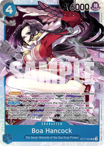 Boa Hancock (ST17-004) [Starter Deck: Blue Donquixote Doflamingo]