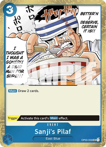 Sanji's Pilaf (OP03-056) (Jolly Roger Foil) [Premium Booster -The Best-]