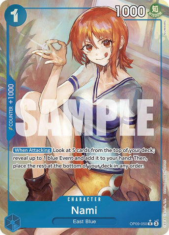 Nami (OP09-050) (Parallel) [Emperors in the New World]
