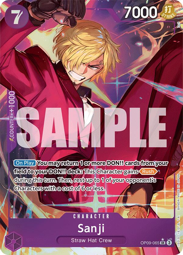 Sanji (OP09-065) (Parallel) [Emperors in the New World]