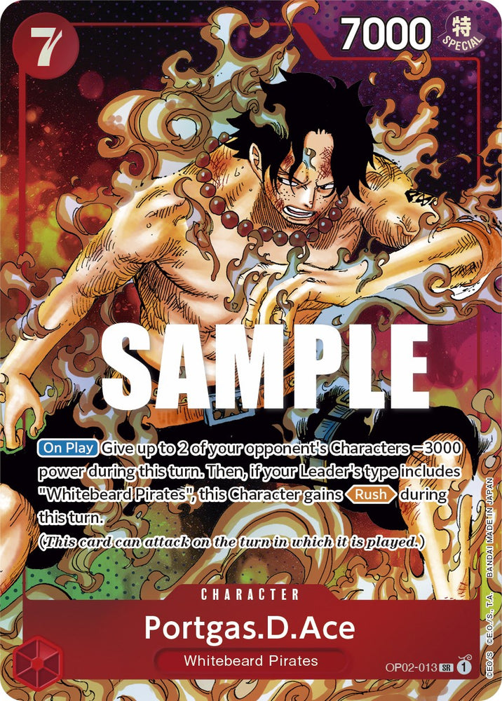 Portgas.D.Ace (OP02-013) (Parallel) [Paramount War]