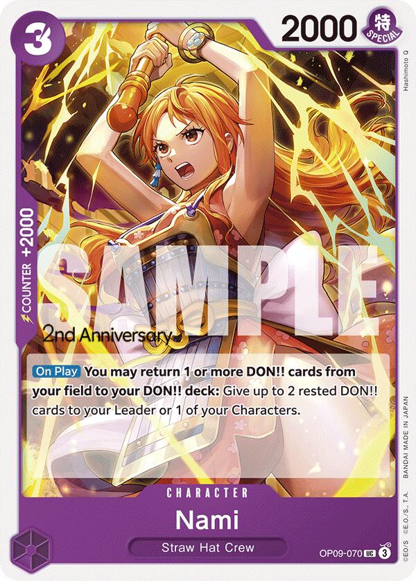 Nami (OP09-070) [Emperors in the New World: 2nd Anniversary Tournament Cards]