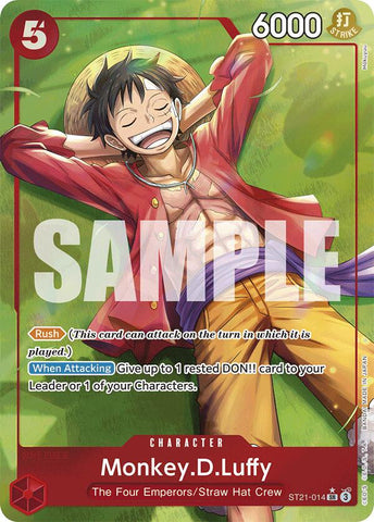 Monkey.D.Luffy (ST21-014) (Parallel) [Starter Deck EX: Gear 5]