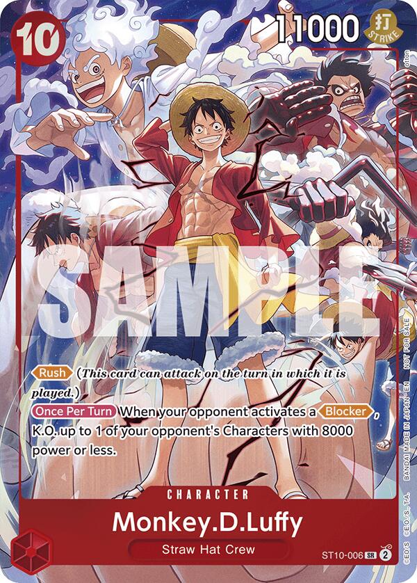 Monkey.D.Luffy (ST10-006) (One Piece Day Dallas 2025) [One Piece Promotion Cards]