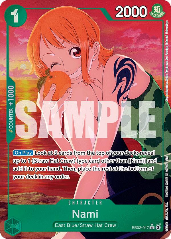 Nami (EB02-017) (Alternate Art) [Extra Booster: Anime 25th Collection]