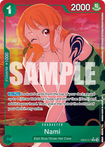 Nami (EB02-017) (Alternate Art) [Extra Booster: Anime 25th Collection]