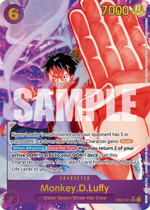 Monkey.D.Luffy (EB02-061) (Alternate Art) [Extra Booster: Anime 25th Collection]