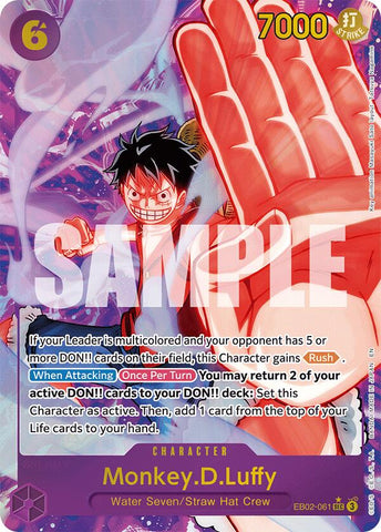 Monkey.D.Luffy (EB02-061) (Alternate Art) [Extra Booster: Anime 25th Collection]
