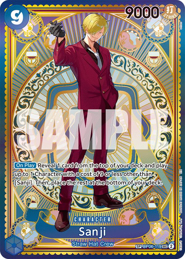 Sanji (OP06-119) (SP) [A Fist of Divine Speed]