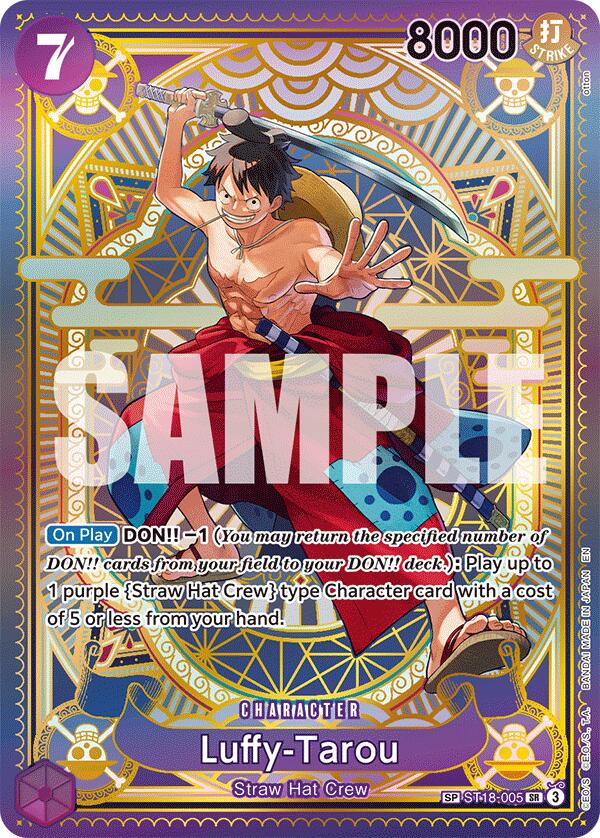 Luffy-Tarou (ST18-005) (SP) [A Fist of Divine Speed]