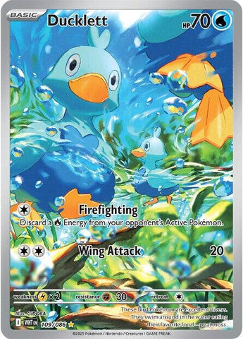 Ducklett (109/086) [Scarlet & Violet: White Flare]