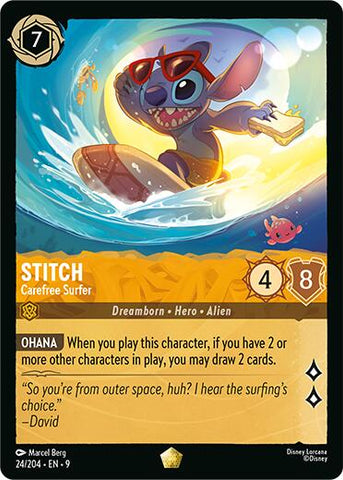 Stitch - Carefree Surfer (24/204) [Fabled]