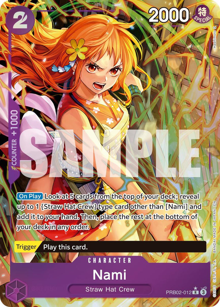 Nami (PRB02-012) (Alternate Art) [Premium Booster -The Best- Vol. 2]