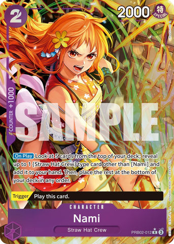 Nami (PRB02-012) (Alternate Art) [Premium Booster -The Best- Vol. 2]