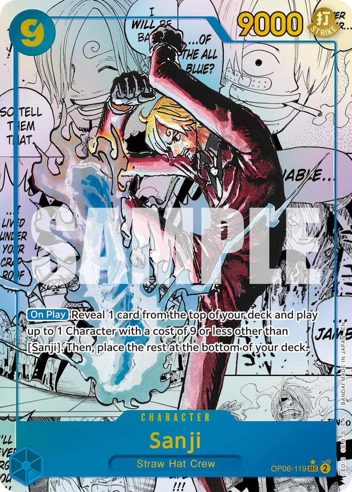 Sanji (OP06-119) (Manga) [Premium Booster -The Best- Vol. 2]