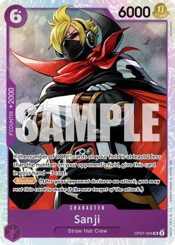 Sanji (OP07-064) (Reprint) [Premium Booster -The Best- Vol. 2]