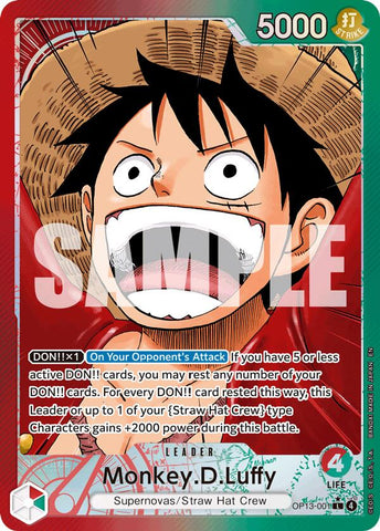 Monkey.D.Luffy (OP13-001) (Alternate Art) [Carrying On His Will]