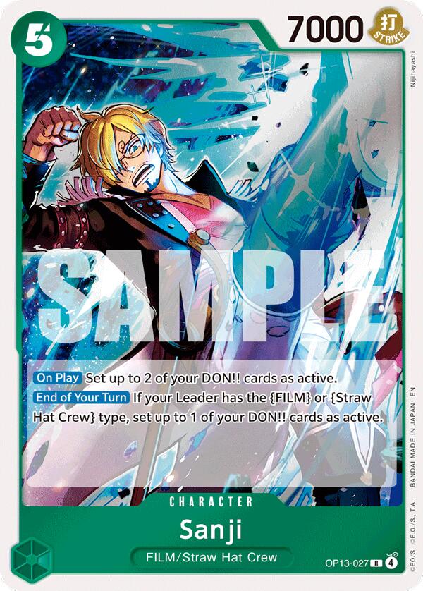 Sanji (OP13-027) [Carrying On His Will]