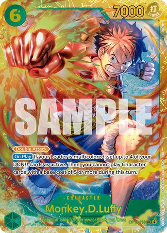 Monkey.D.Luffy (OP13-118) (SP) [Carrying On His Will]