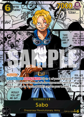 Sabo (OP13-120) (Super Alternate Art) [Carrying On His Will]