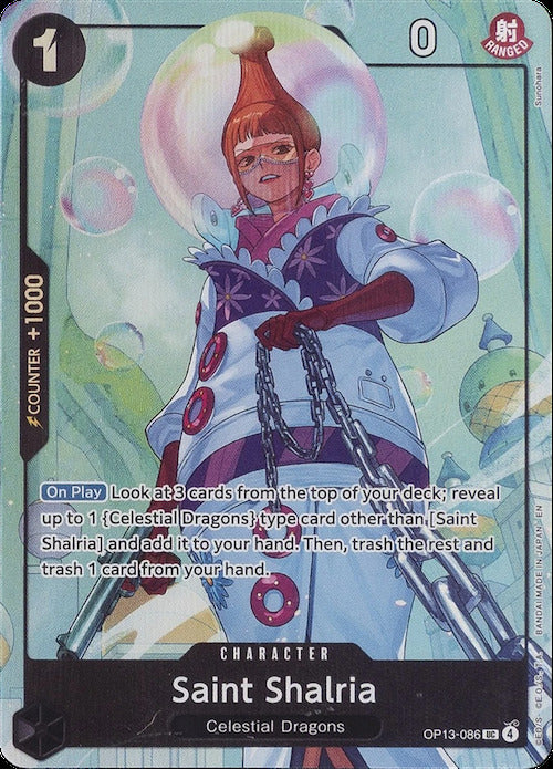 Saint Shalria (OP13-086) [One Piece Promotion Cards]