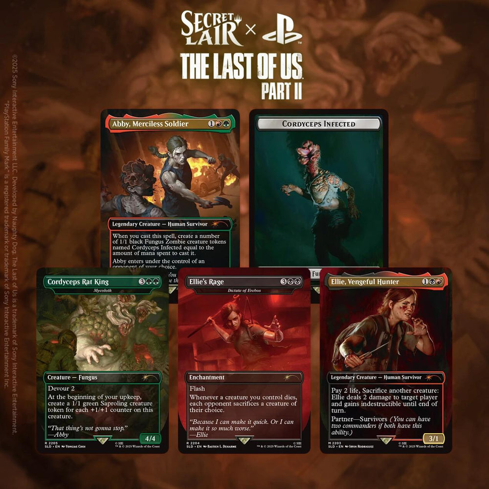 Secret Lair x The Last of Us Part II (Non-Foil Edition)