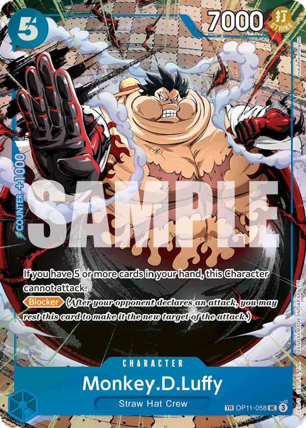 Monkey.D.Luffy (OP11-058) [Carrying On His Will]