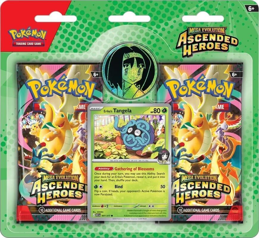 Mega Evolution: Ascended Heroes - Collection (Erika) (3-Tab)