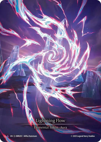 Lightning Flow (C) [OMN203] (Omens of the Third Age)  Cold Foil