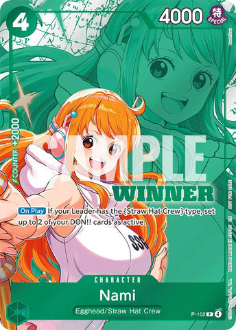 Nami (P-102) (Winner Pack 2026 Vol. 2) [One Piece Promotion Cards]
