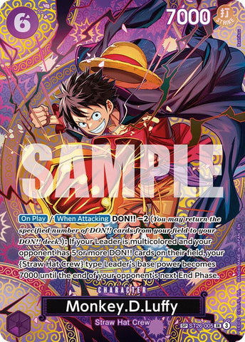 Monkey.D.Luffy (ST26-005) (SP) [Adventure on Kami's Island]